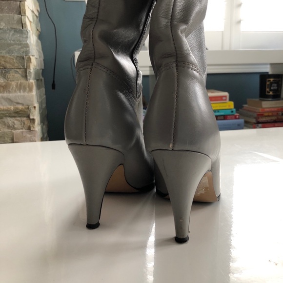 Pre Loved Vintage Leather Slouch Boot - Picture 5 of 9